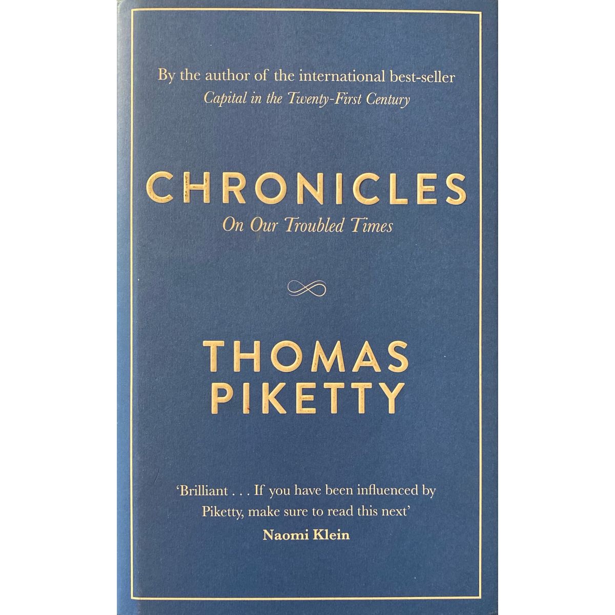 ISBN: 9780241234891 / 0241234891 - Chronicles: On Our Troubled Times by Thomas Piketty, translated by Seth Ackerman [2016]