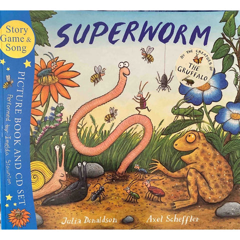 ISBN: 9781407139333 / 1407139339 - Superworm by Julia Donaldson & Axel Scheffler, Includes CD [2014]