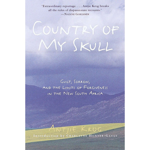 ISBN: ‎ 9780812931297 / 0812931297 - Country of My Skull by Antjie Krog [2000]