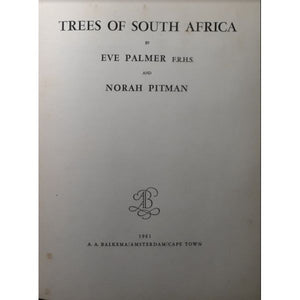 Trees of South Africa by Eve Palmer and Norah Pitman [1961]